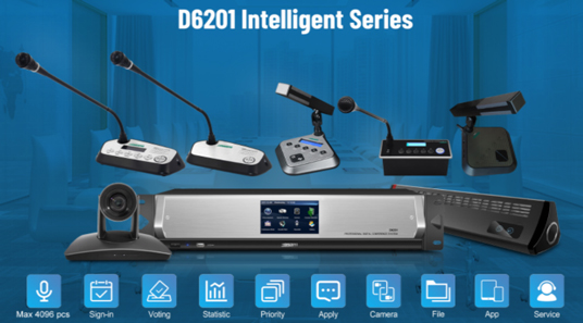 Seri D6201 sistem konferensi Digital