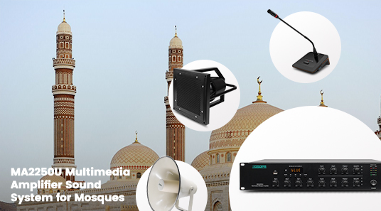 Multimedia Amplifier untuk Mosques-MA2250U