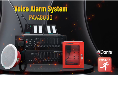Sistem Alarm suara PAVA8000