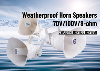 DSP304HI DSP1130 DSP1650 70V/100V/8-0hm speaker klakson tahan cuaca