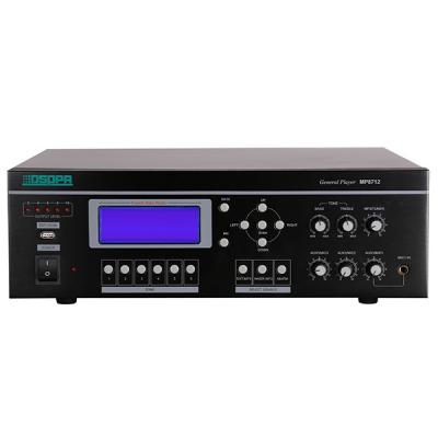 MP8712 120W-450W 6 zona sistem PA semua dalam satu dengan mixer amplifier/USB/Tuner & Timer