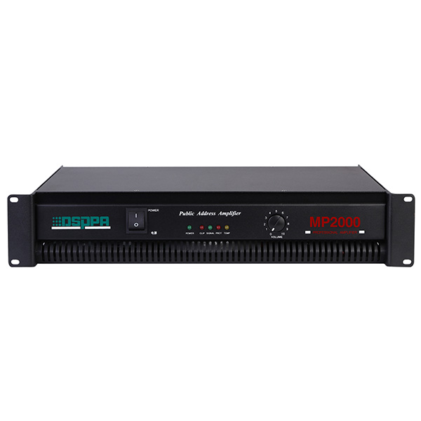MP2000 Amplifier, 450W 70V-100V 4-16 ohm