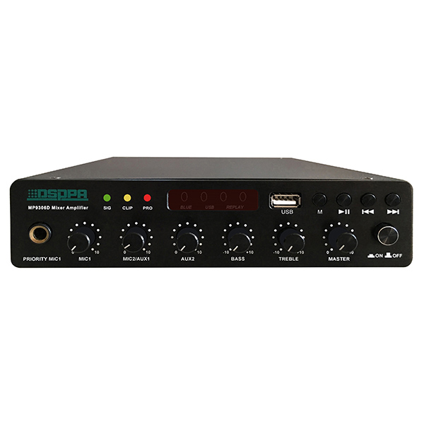 MP9306U Mixer Amplifier Digital, super tipis 60W