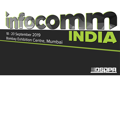 Undangan ke InfoComm India 2019 pada 18-20 September 2019