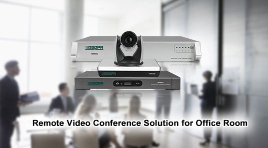 Solusi konferensi Video jarak jauh untuk ruang kantor