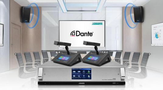 Sistem Konferensi D7201 Dante (casing pelembab)