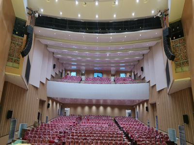 Pusat aktivitas Istana Budaya pekerja Luchuan, pusat konferensi WIFI 5G di Guangxi