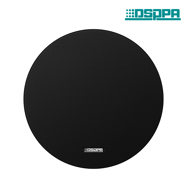 DSP6011B Speaker 6.5 inci 6W hitam, Speaker di langit-langit