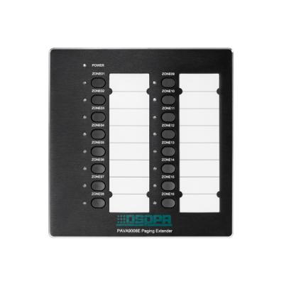 Keyboard ekspansi PAVA9008E, untuk mikrofon Paging jarak jauh