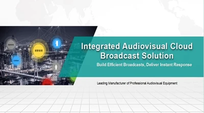 WEP5500 Integrated Audiovisual Cloud Broadcast Solution - 翻译中...